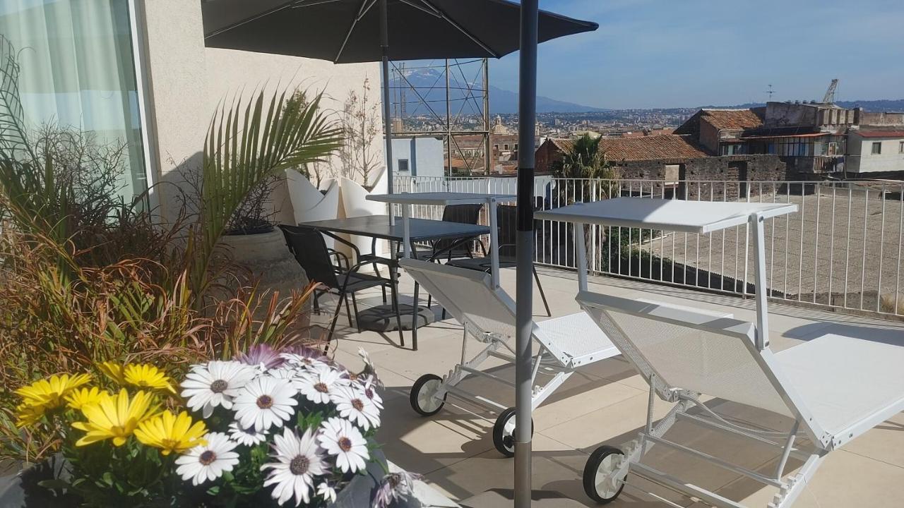Attico Sul Porto Di Catania E Vista Vulcano Exterior foto